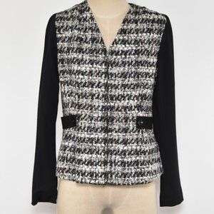 DONCASTER BLACK AND WHITE JACKET NEW WITH TAGS